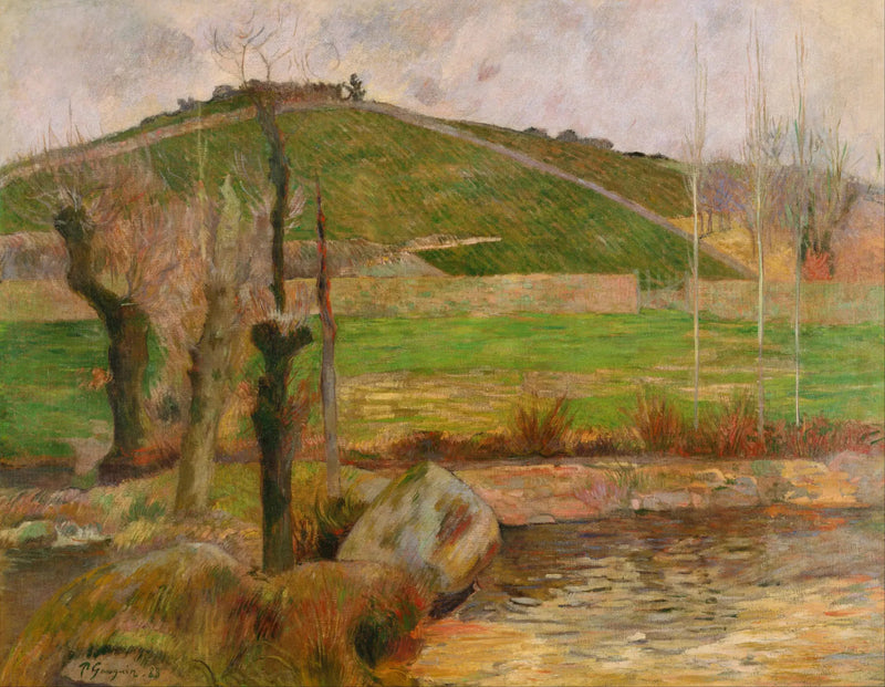 L'Aven in basso della Montagna Sainte-Marguerite - Paul Gauguin