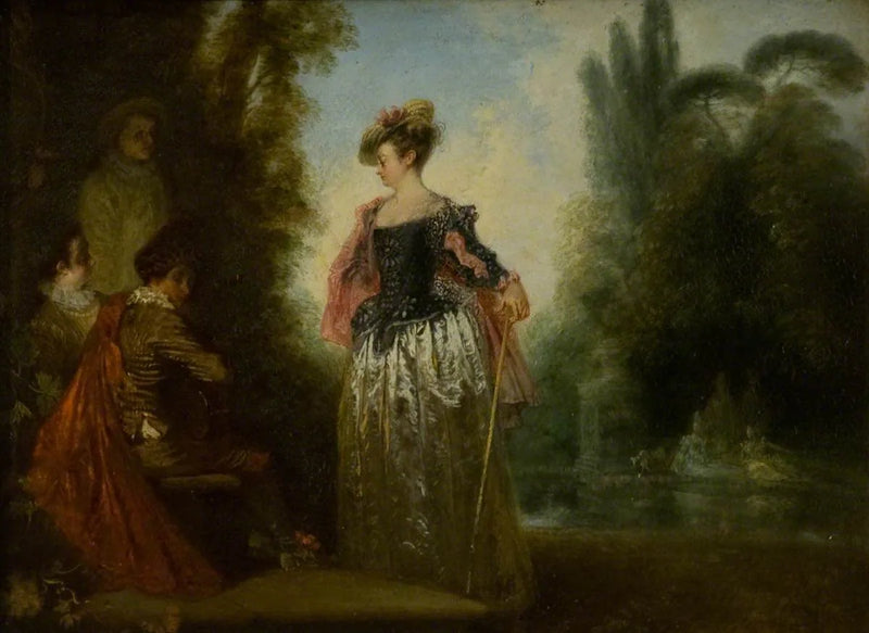 L'avventuriera - Antoine Watteau