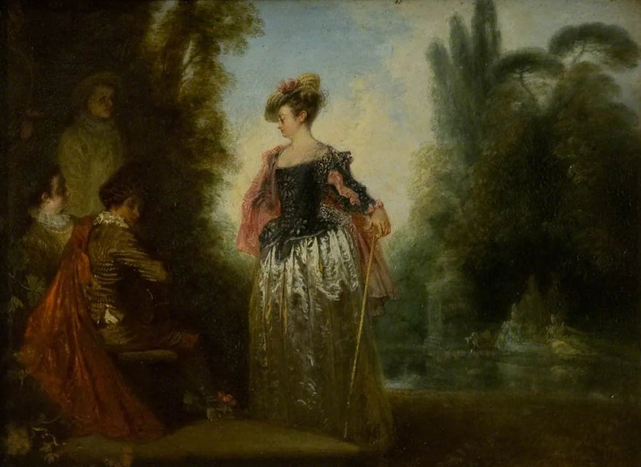 L'avventuriera - Antoine Watteau