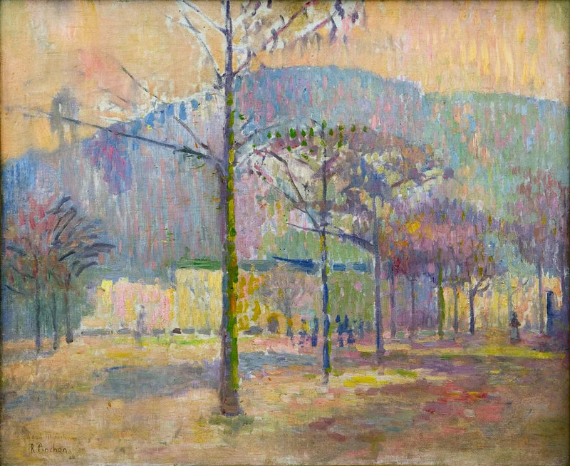 L'avenue Saint-Paul e la Côte Sainte-Catherine, Rouen - Robert Antoine Pinchon