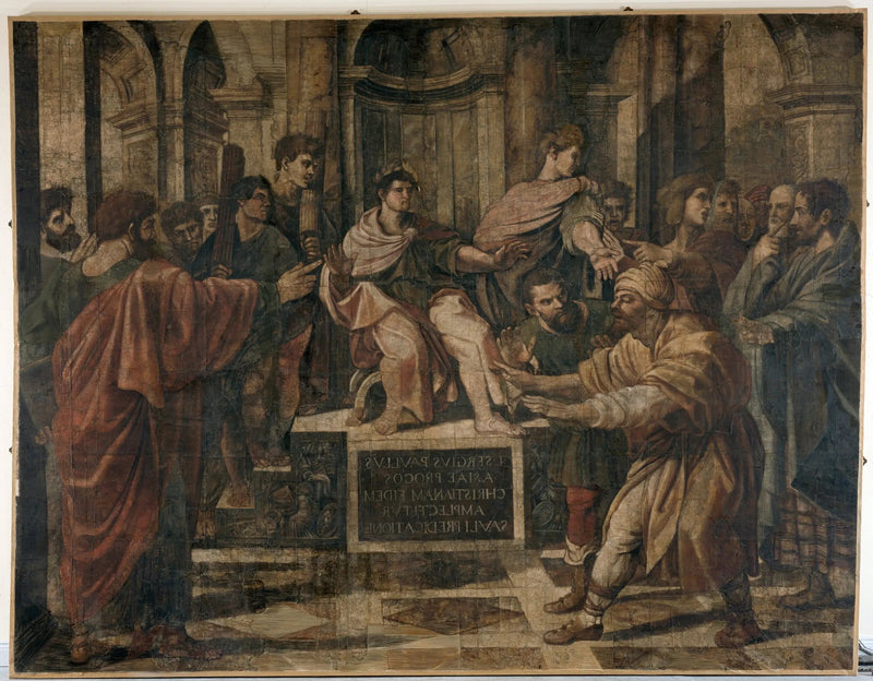 La cecità di Elymas - Raffaello Sanzio