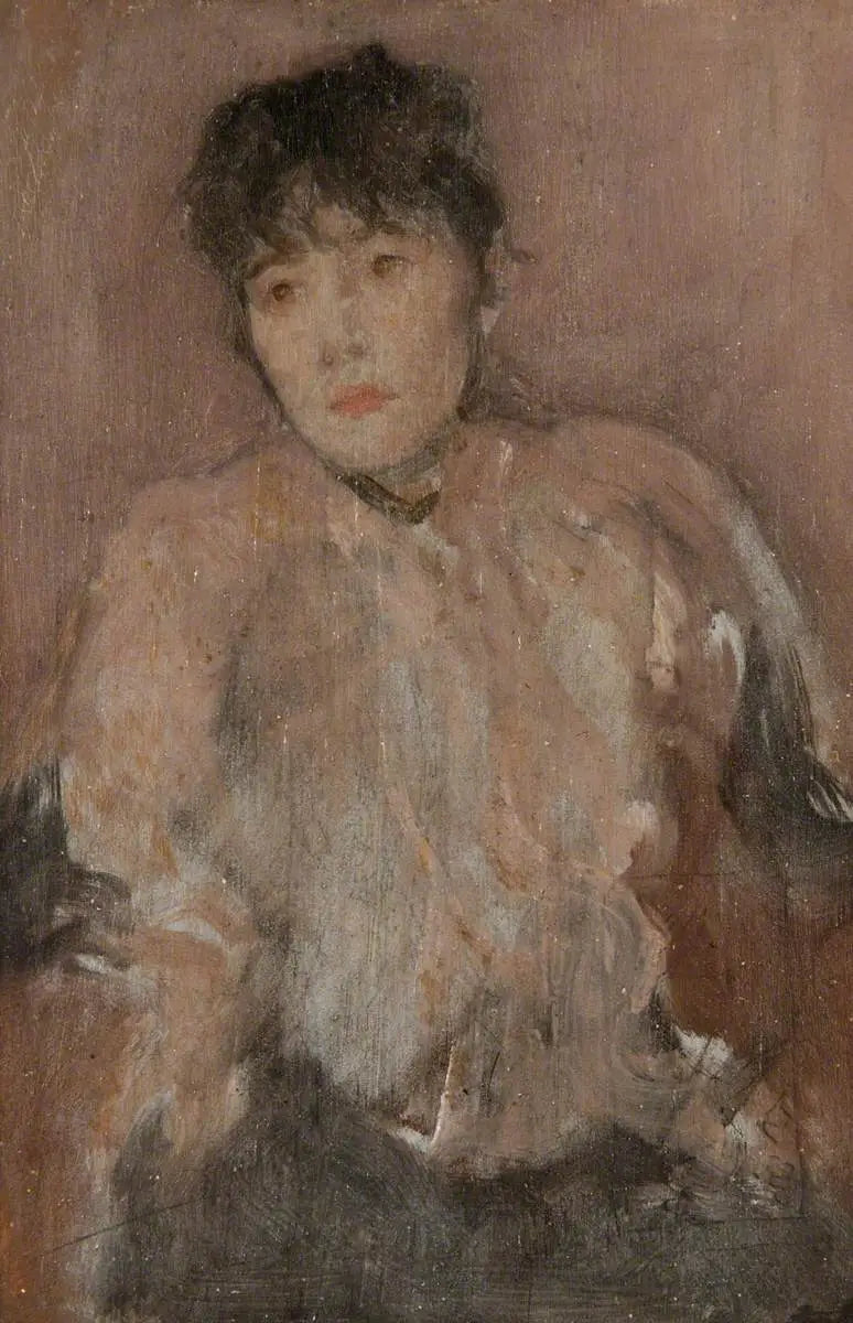 La sciarpa rosa - James Abbott McNeill Whistler