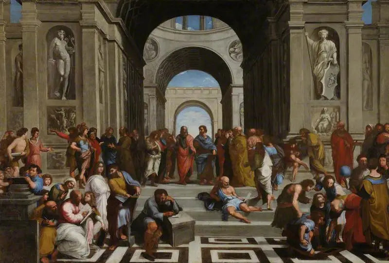 La scuola di Atene - Raffaello Sanzio