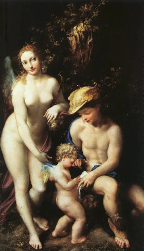 L'educazione di Cupido - Antonio da Correggio