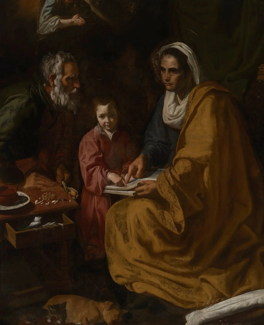 L’Éducation de la Vierge - Diego Velázquez