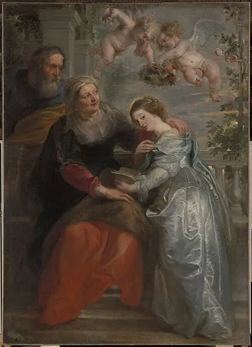 L'educazione della Vergine - Peter Paul Rubens