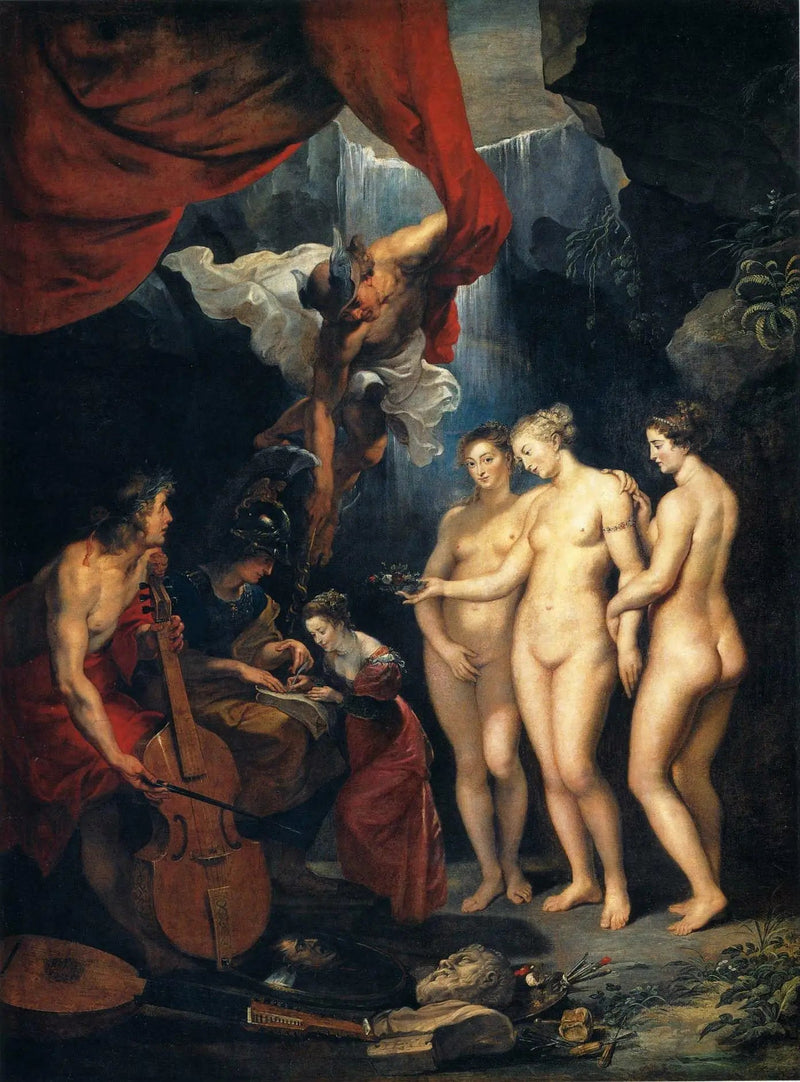 L'educazione di Maria de' Medici - Peter Paul Rubens