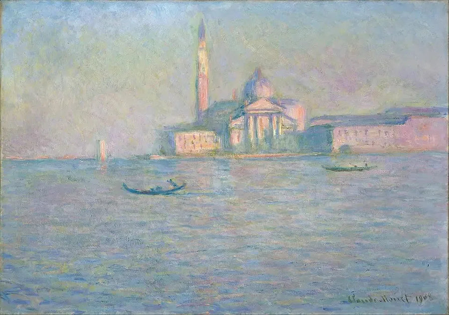 La chiesa di San Giorgio Maggiore, a Venezia - Claude Monet