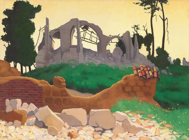 L'Église de Souain - Félix Vallotton