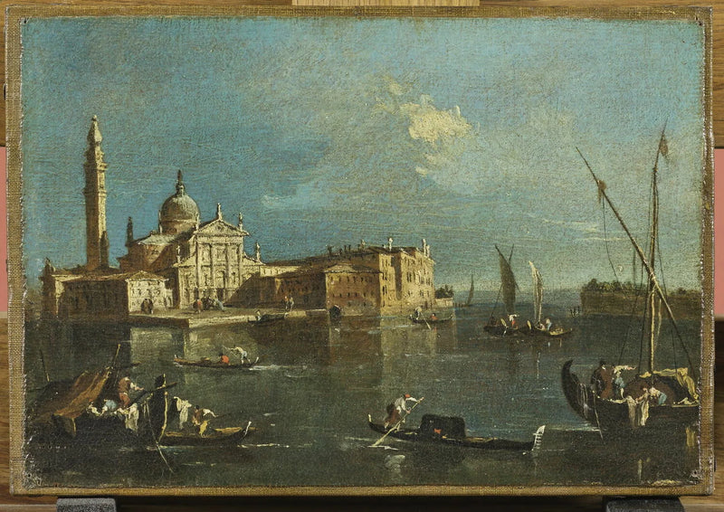 L'Église San Giorgio Maggiore a Venezia - Francesco Guardi
