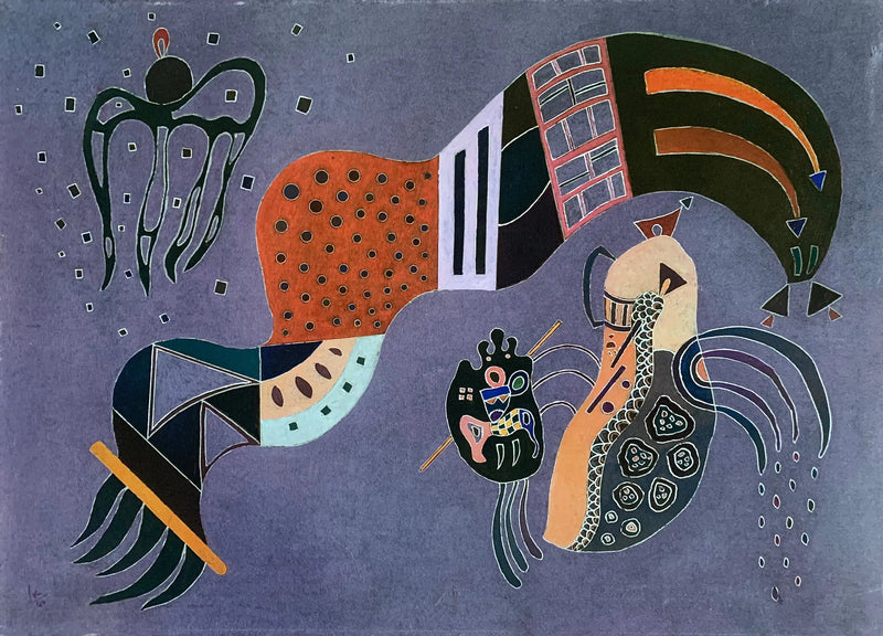 L'Elan temperato - Vassily Kandinsky