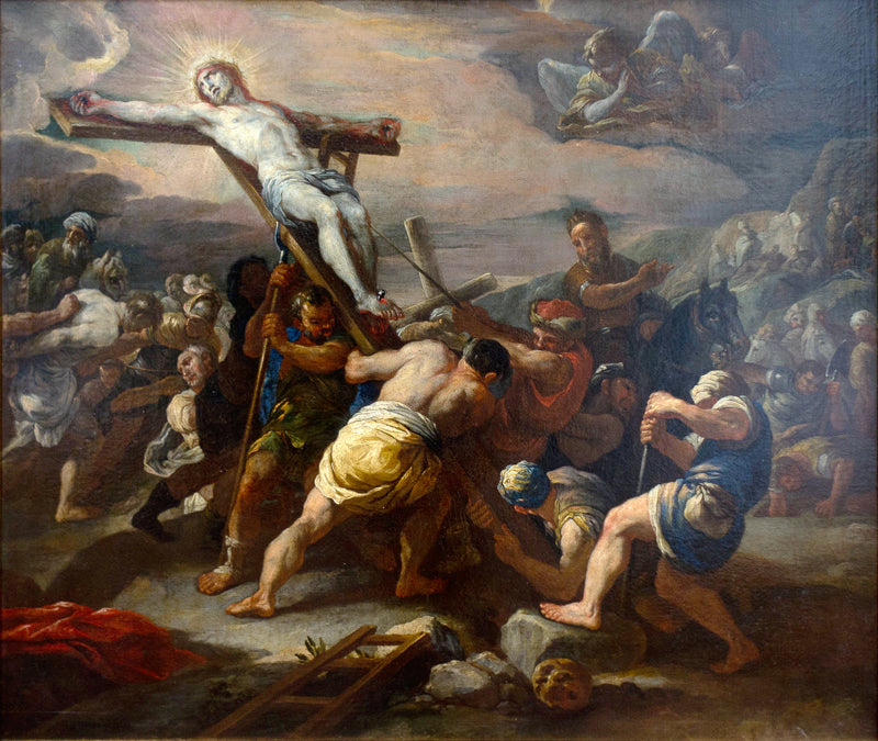 L'élévation de la croce - Luca Giordano