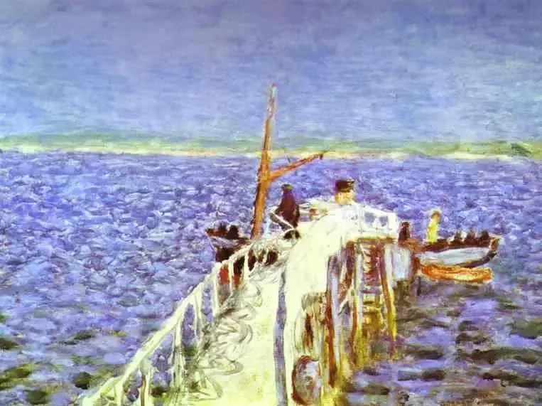 Il molo - Pierre Bonnard
