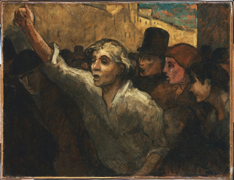 La rivolta - Honoré Daumier