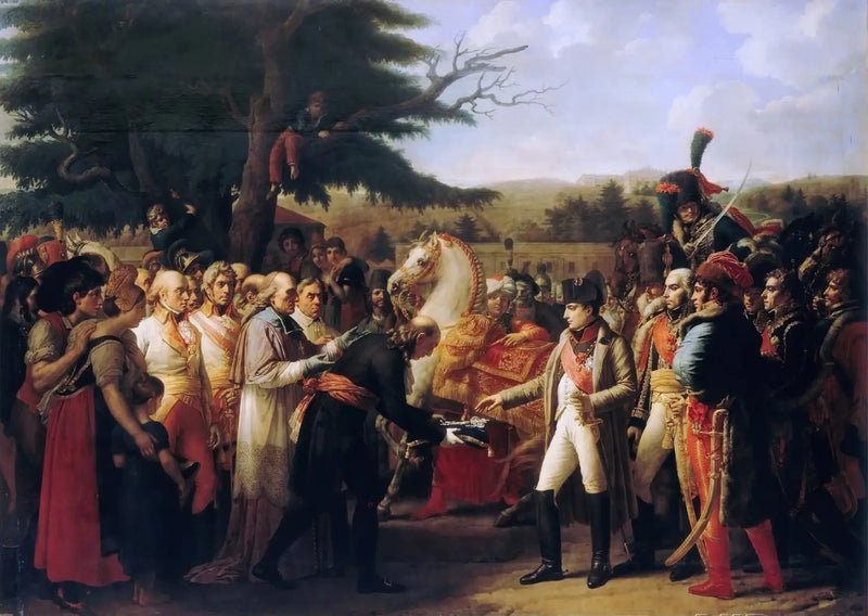L'Imperatore che riceve le chiavi di Vienna - Anne-Louis Girodet