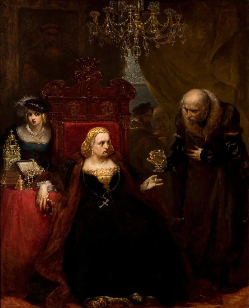 L'Empoisonnement della regina Bona - Jan Matejko