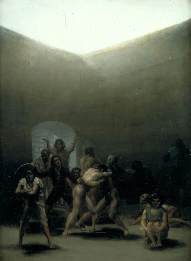 Il Recinto dei matti - Francisco de Goya