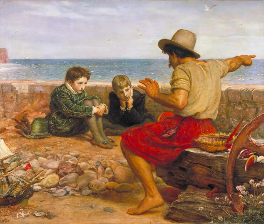L'infanzia di Raleigh - John Everett Millais