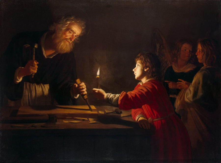 L'infanzia di Cristo - Gerrit van Honthorst