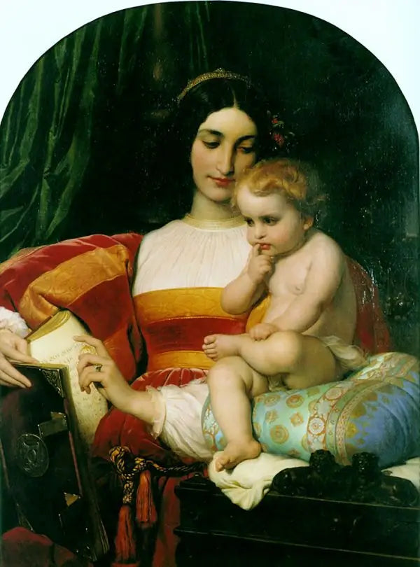 L'Infanzia del Pic della Mirandola - Paul Delaroche
