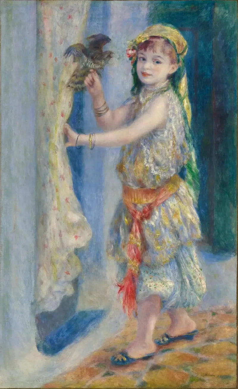 Il bambino con l'uccello - Pierre-Auguste Renoir