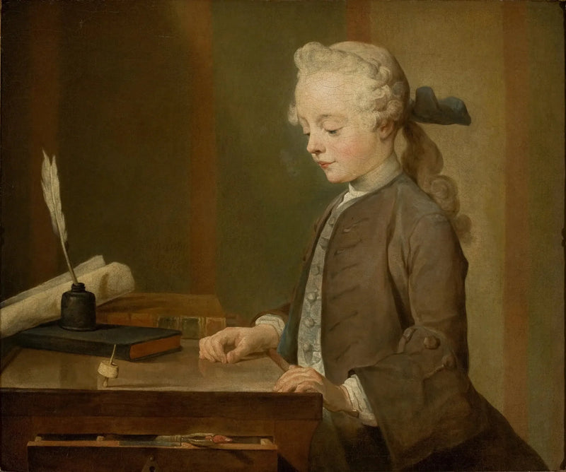 L'Enfant au toton - Jean Simeón Chardin
