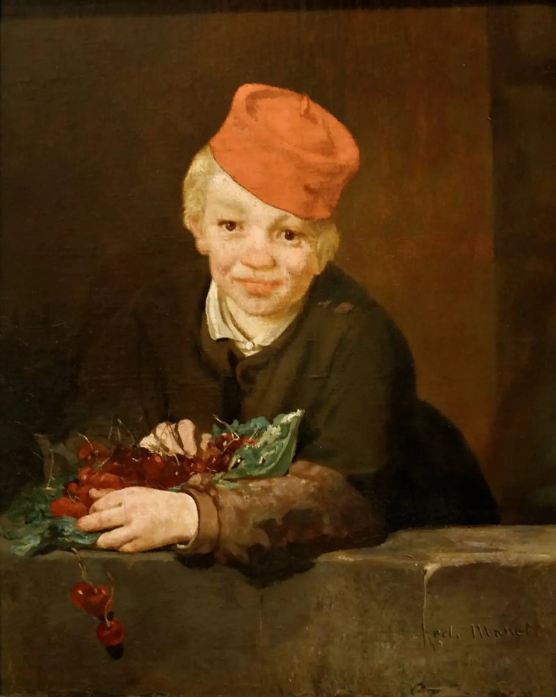 Il bambino con le ciliegie - Édouard Manet