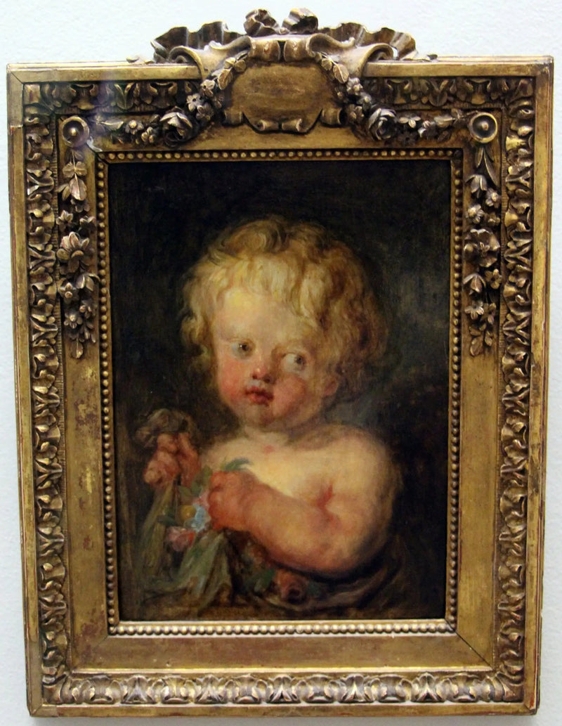 Il bambino con i fiori - Jean-Honoré Fragonard