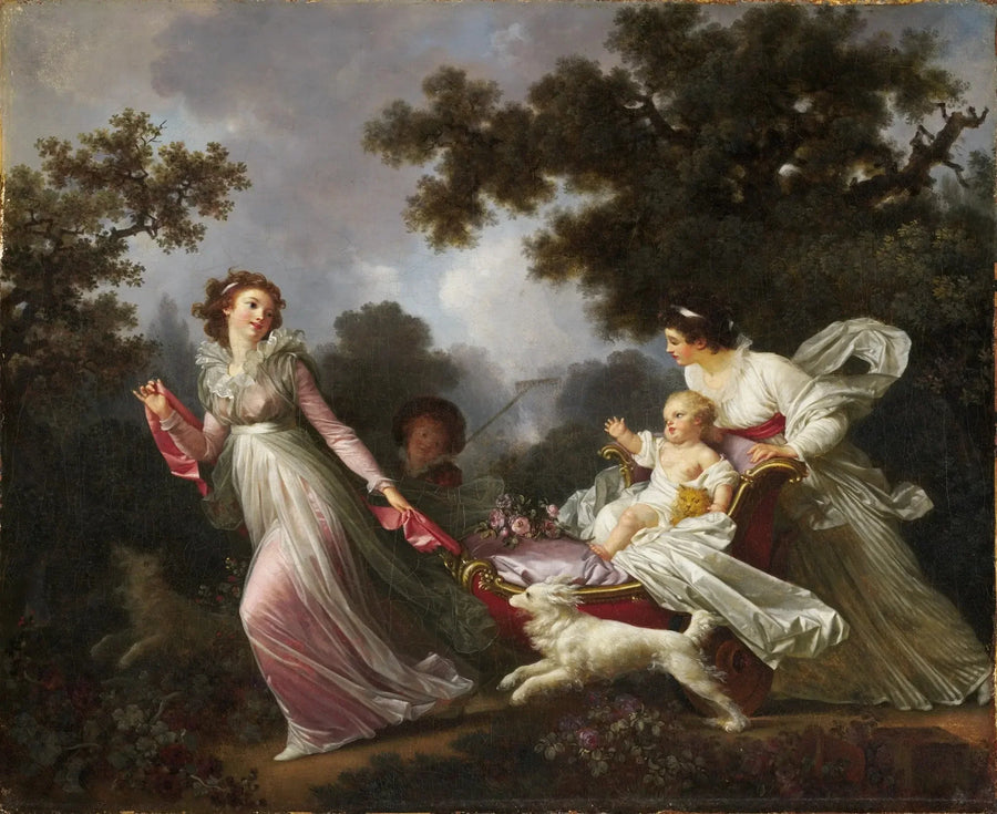 Il bambino amato - Jean-Honoré Fragonard