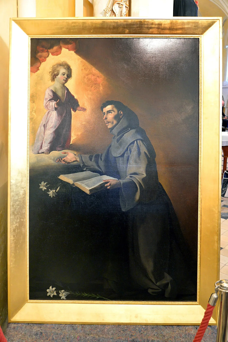 L'Enfant Jésus che appare a Sant'Antonio di Padova - Francisco de Zurbarán