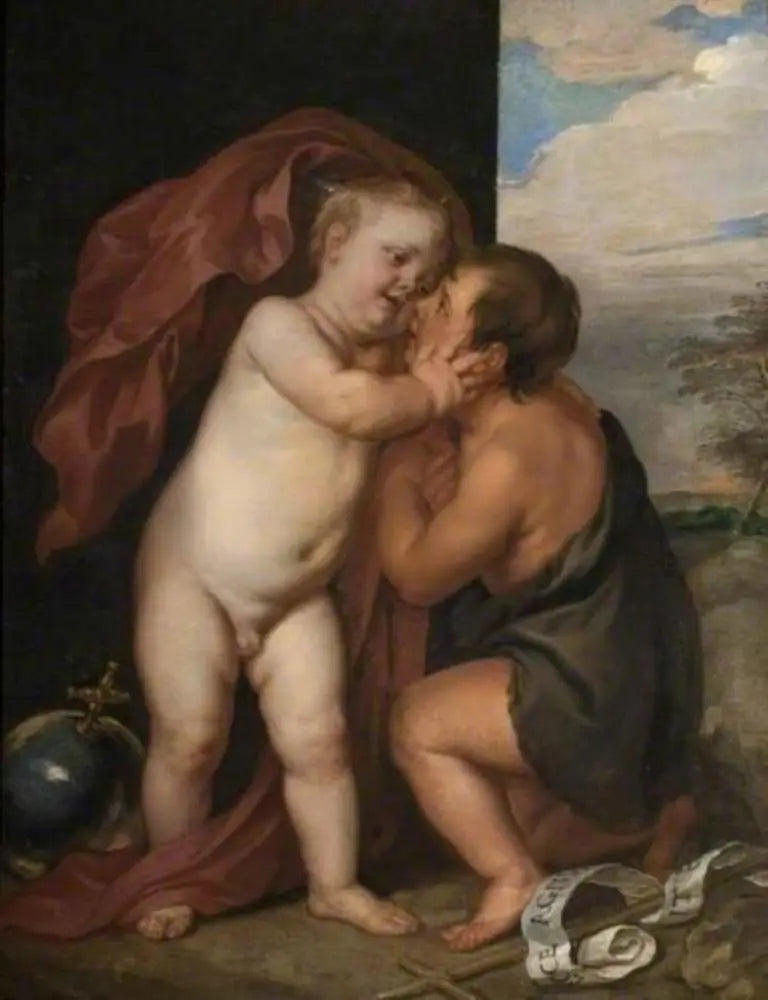 Il Bambino Gesù con san Giovanni - Antoine van Dyck