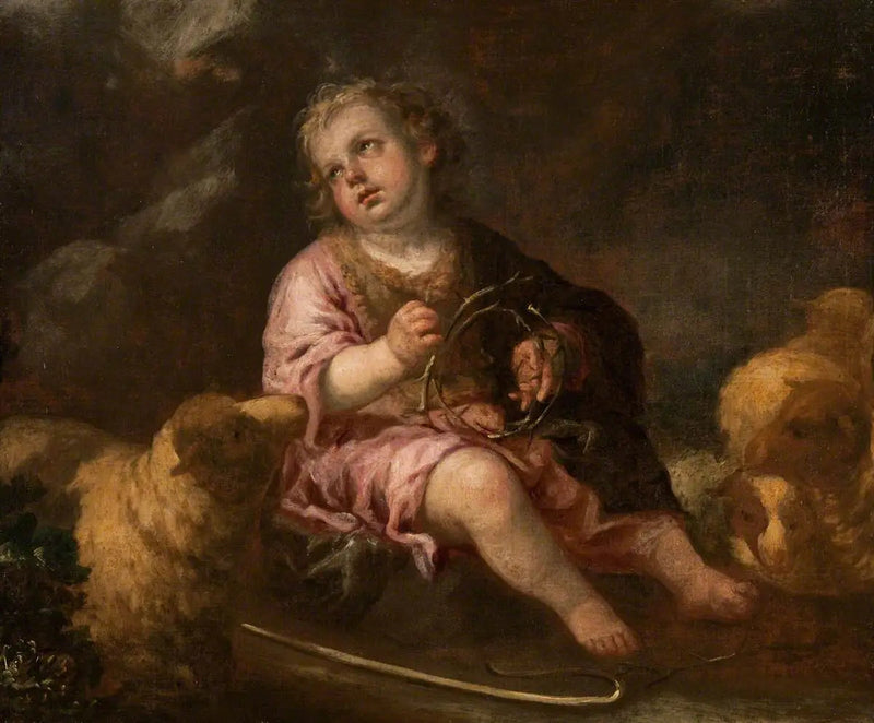 Il Bambino Gesù come Buon Pastore - Bartolomé Esteban Murillo