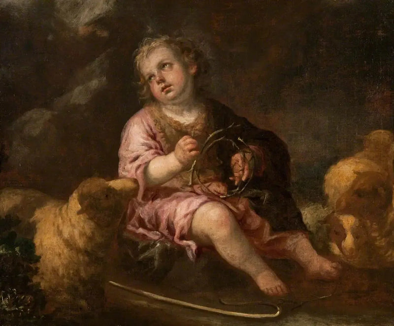 Il Bambino Gesù come Buon Pastore - Bartolomé Esteban Murillo