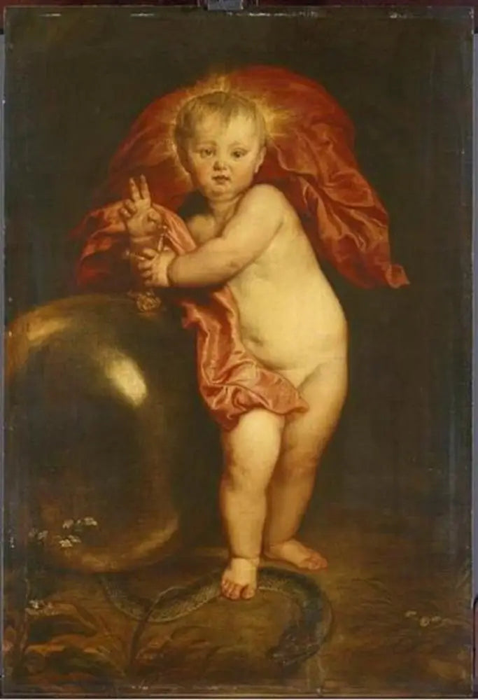 Il Bambino Gesù come Redentore - Antoine van Dyck