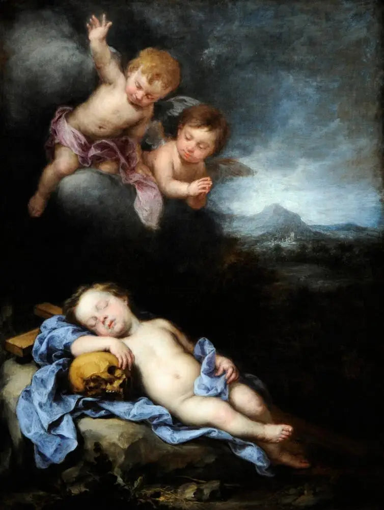 Il Bambino Gesù addormentato sulla Croce - Bartolomé Esteban Murillo