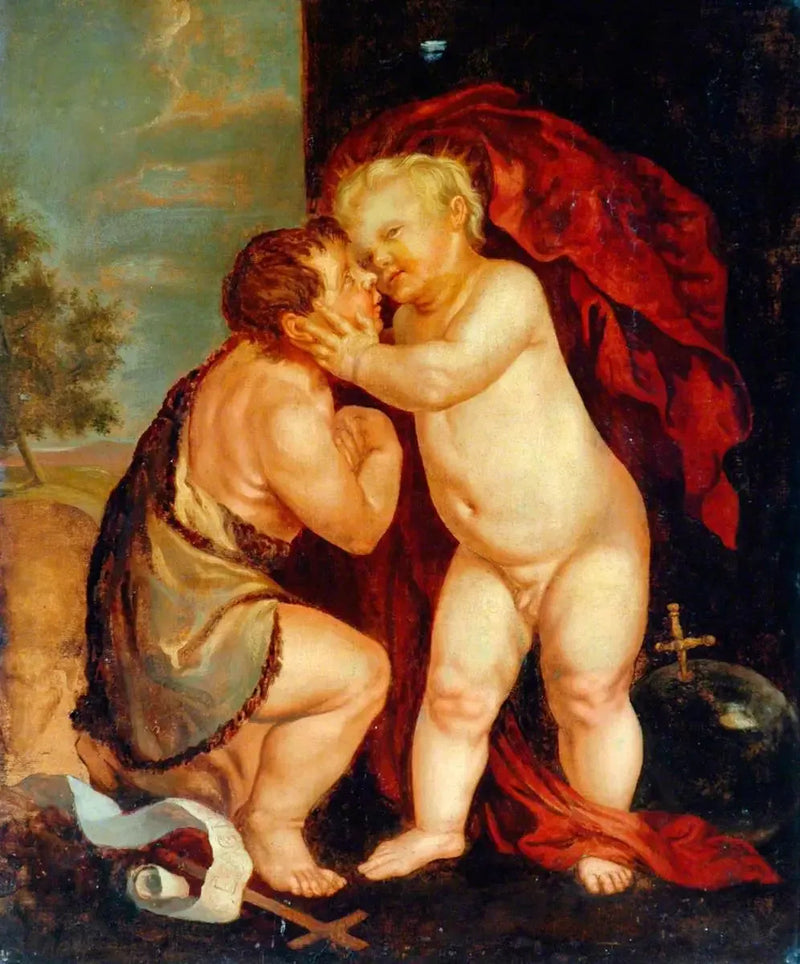 L'Enfant Jésus e san Giovanni Battista - Antoine van Dyck