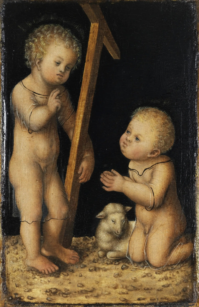 L'Enfant Jésus e san Giovanni - Lucas Cranach il Vecchio