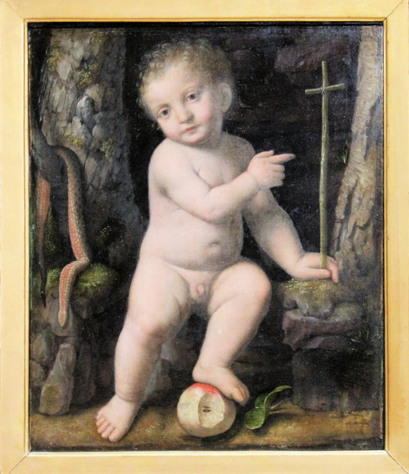 L'Enfant Jésus, salvatore del mondo - Bernardino Luini