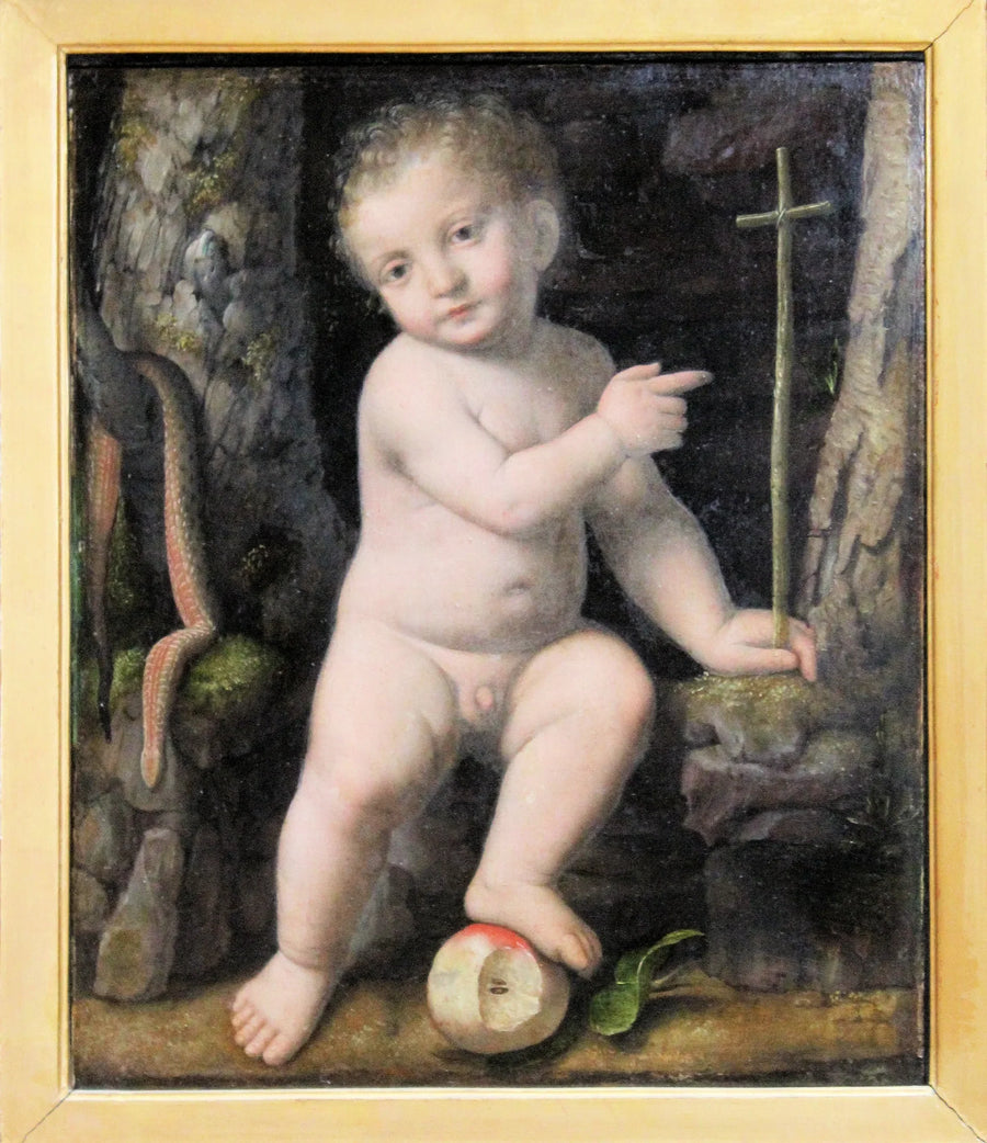 L'Enfant Jésus, salvatore del mondo - Bernardino Luini