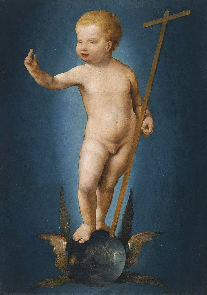 Il Bambino Gesù sul globo del mondo - Joos van Cleve