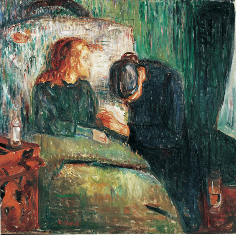 Il bambino malato - Edvard Munch