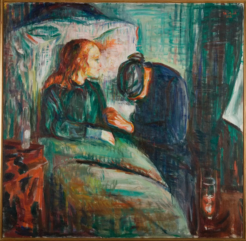 Il bambino malato - Edvard Munch