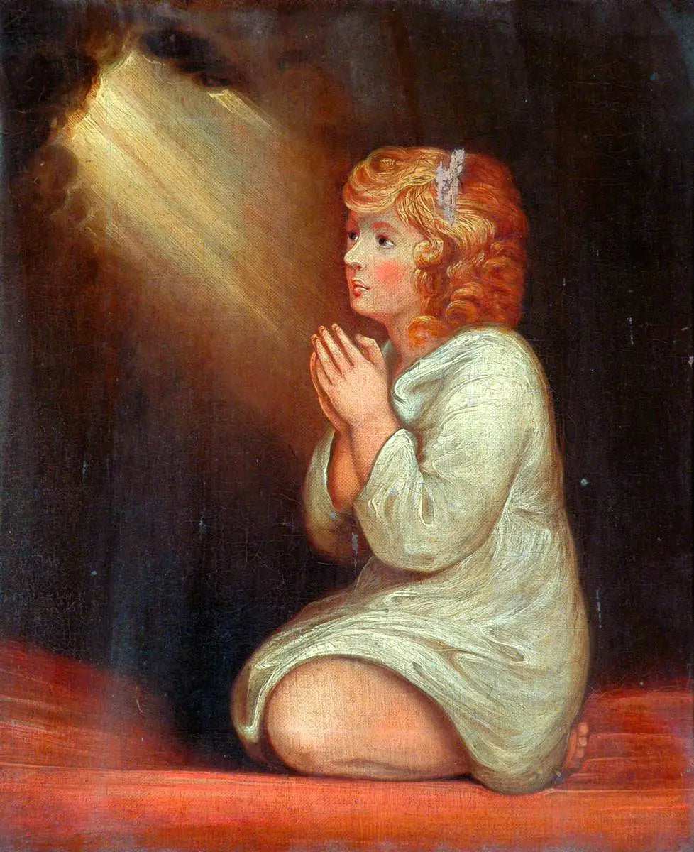 L'enfant Samuel - Joshua Reynolds image 1 copie de tableau peinte à la main