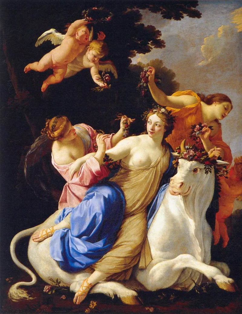 Il rapimento di Europa - Simon Vouet