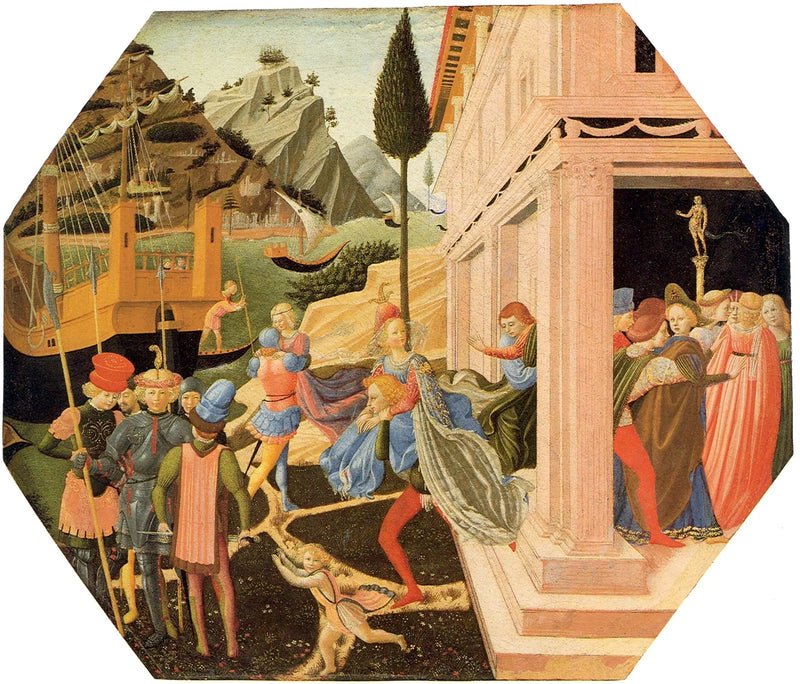 L'enlèvement d'Hélène - Zanobi Strozzi