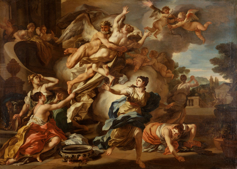 Il rapimento di Orithyia - Francesco Solimena