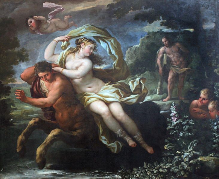 Il rapimento di Deianira - Luca Giordano
