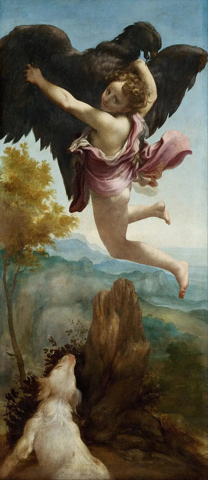 Il rapimento di Ganimede - Antonio da Correggio