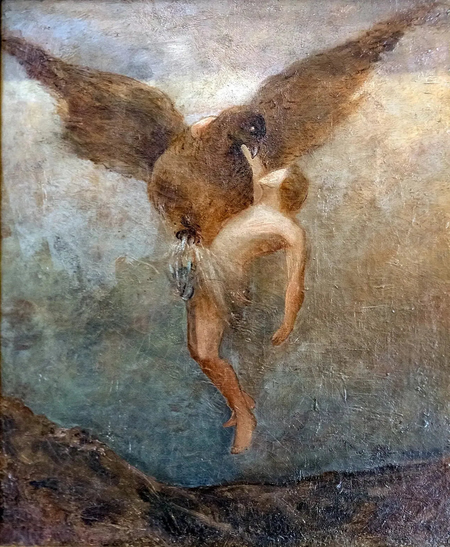 Il rapimento di Ganimede - Odilon Redon