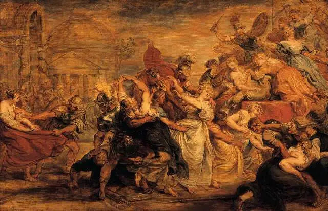 Il rapimento delle Sabine - Peter Paul Rubens